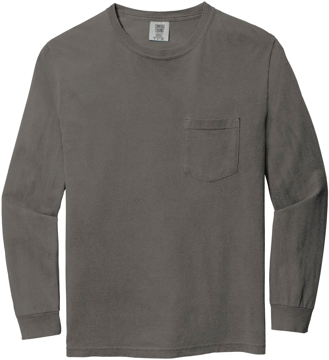 Comfort Colors' Super-Soft Heavyweight Ring Spun Long Sleeve Pocket Tee - Grab Yours Now!