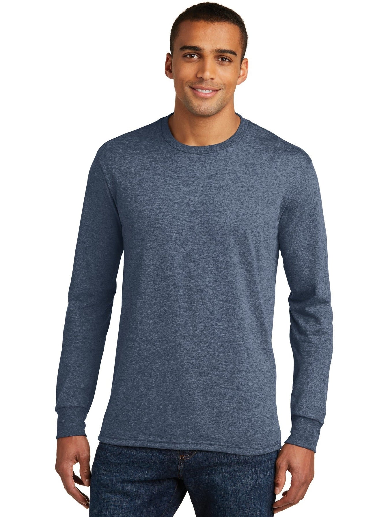 OUTLET - District Perfect Tri Long Sleeve Tee: A Must - Have!