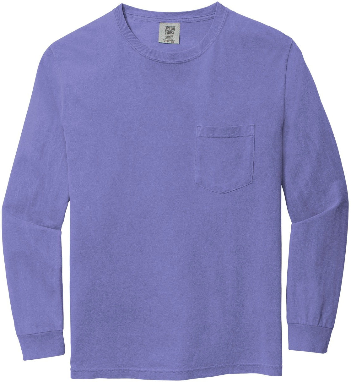 Comfort Colors' Super-Soft Heavyweight Ring Spun Long Sleeve Pocket Tee - Grab Yours Now!