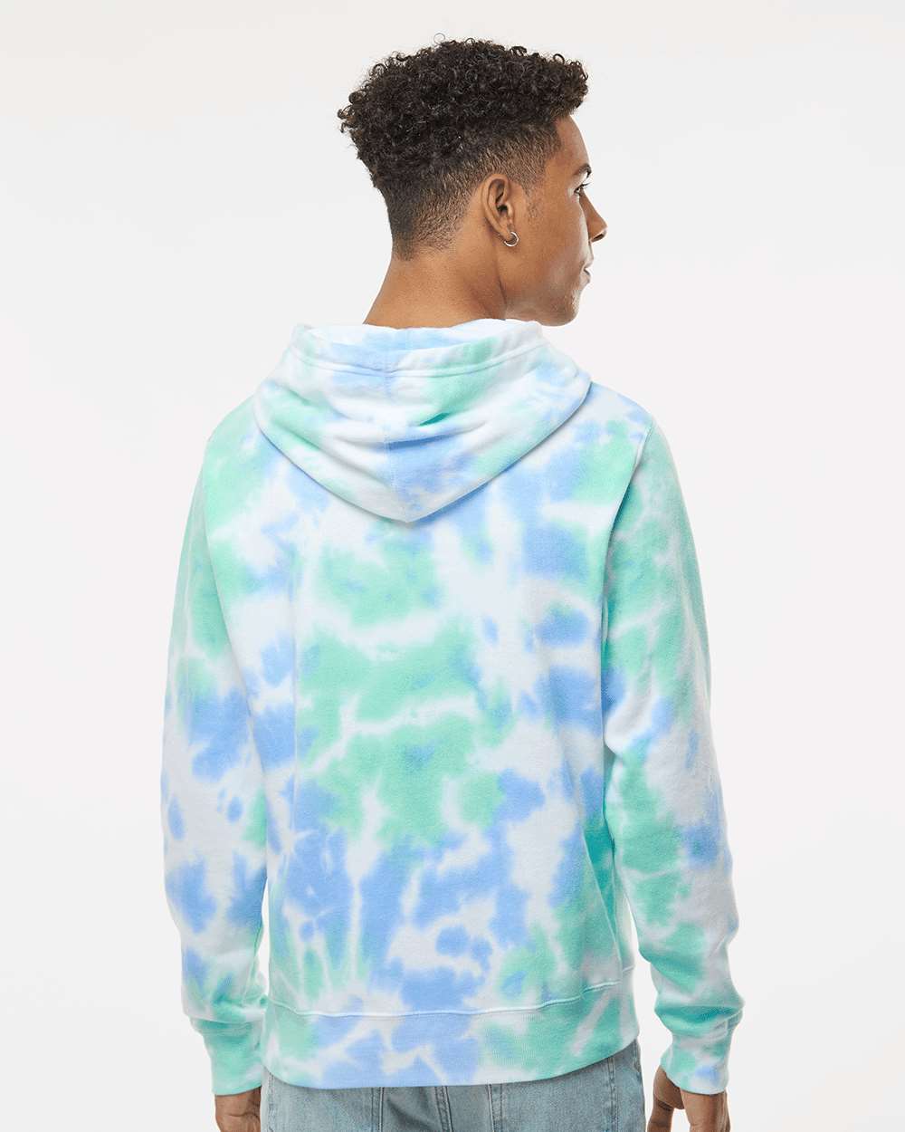 J. America's Stunning Tie - Dyed Fleece Hooded Sweatshirt