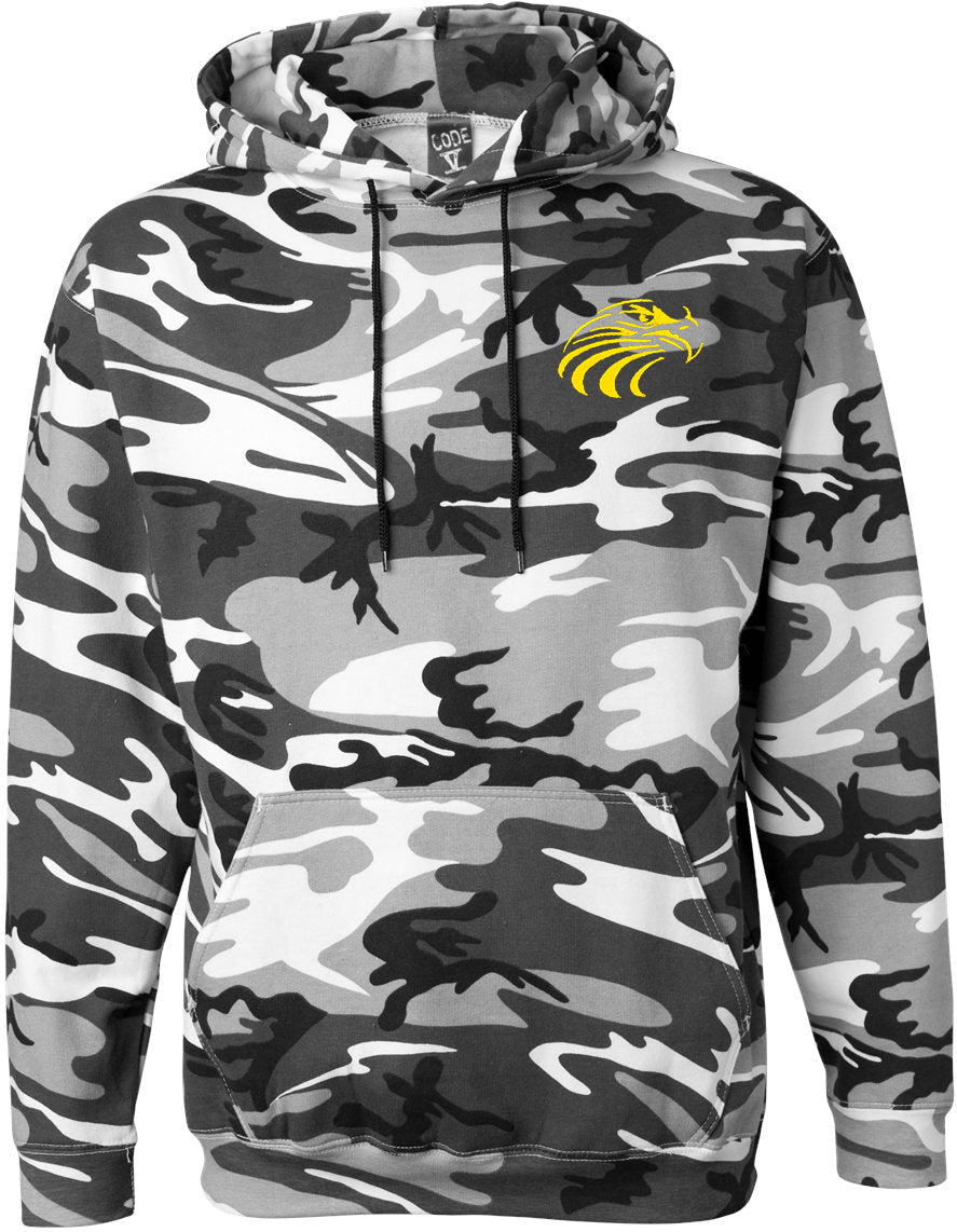 Code Five Camo Pullover Fleece Hoodie - A Must - Have for Outdoor Enthusiasts