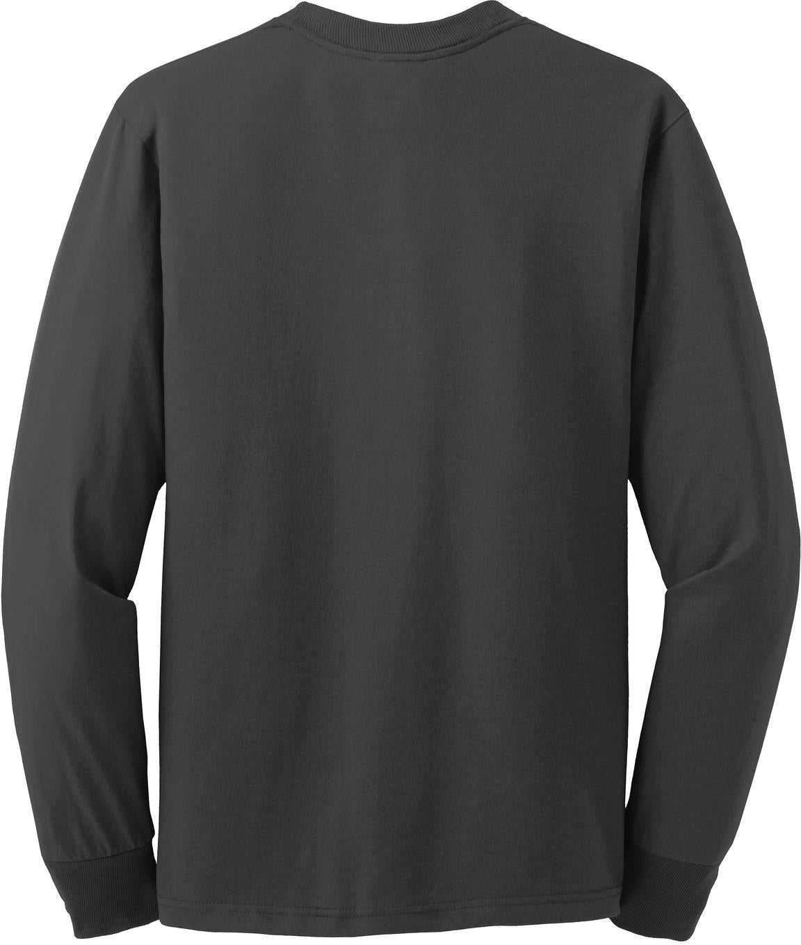 Jerzees Dri-Power 50/50 Cotton/Poly Long Sleeve T-Shirt - Premium Men's Sweatshirt