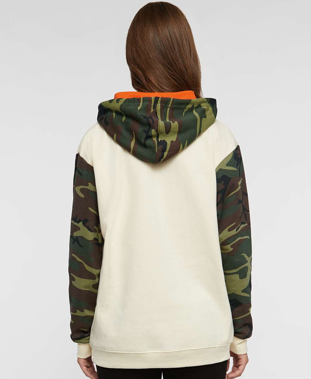 Code Five Fashionable Camo Hooded Sweatshirt - A Must - Have!