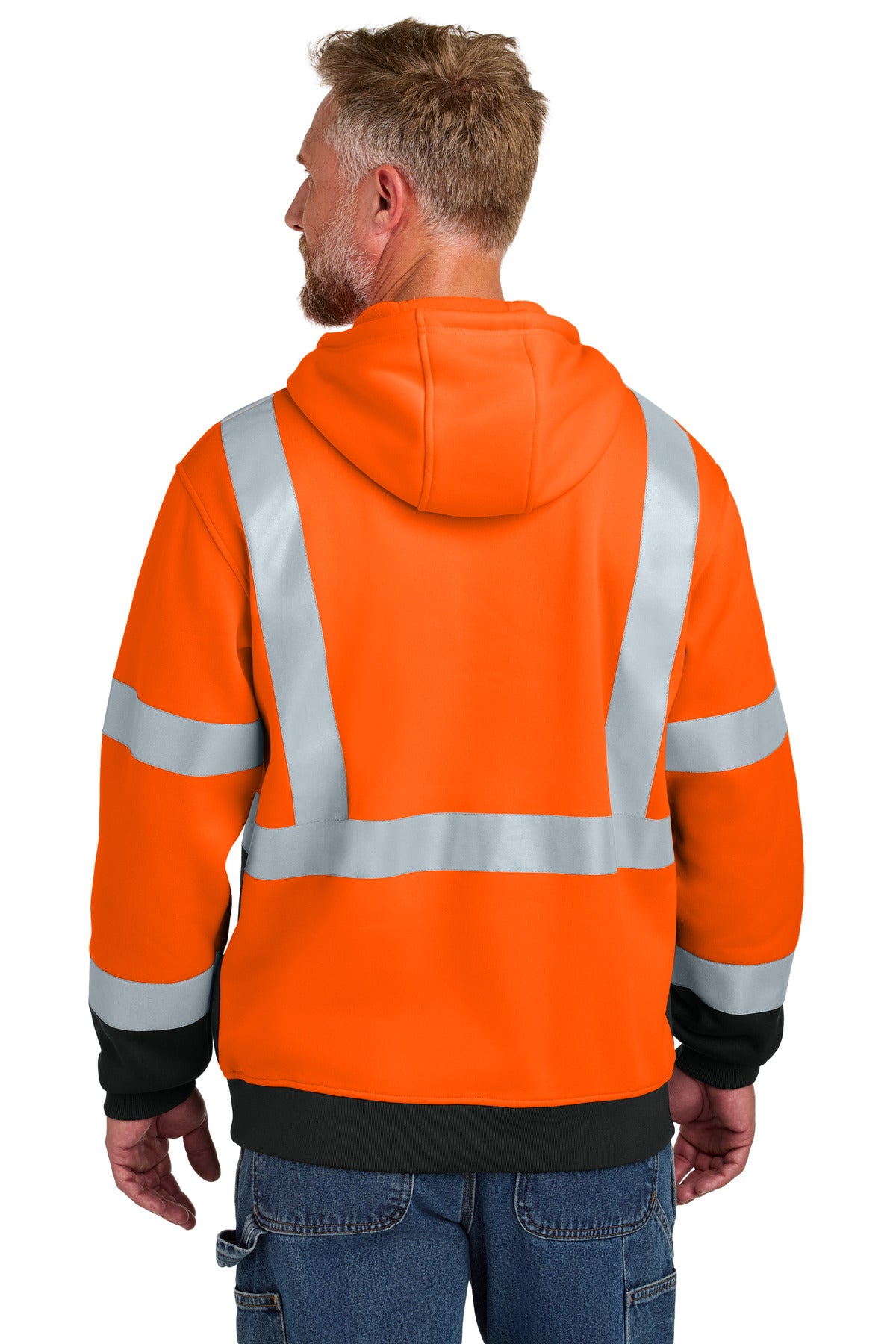 CornerStone ANSI 107 Class 3 Heavy-Duty Fleece Pullover Hoodie: Your Ultimate Visibility Gear