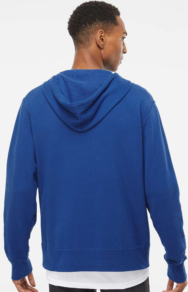 Independent Trading Co. Stylish Lightweight Full-Zip Hooded Sweatshirt