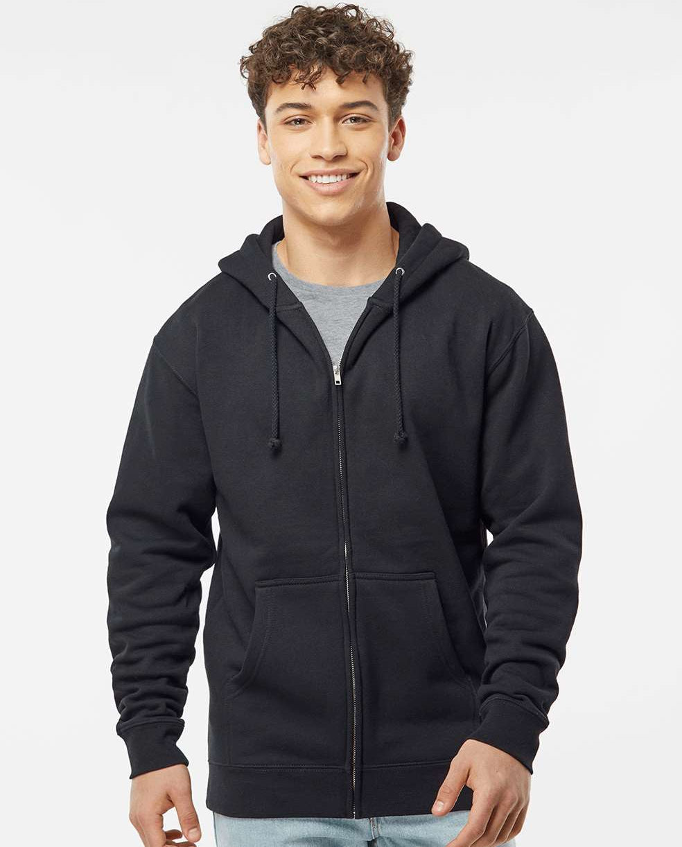 Independent Trading Co. Premium Heavyweight Full-Zip Hooded Sweatshirt