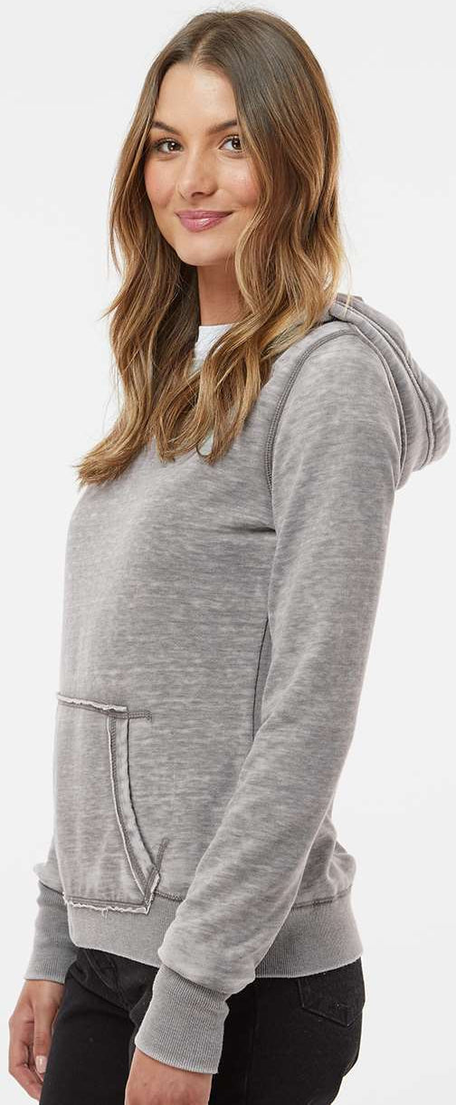 J America Ladies' Enchanting Zen Fleece Hooded Sweatshirt