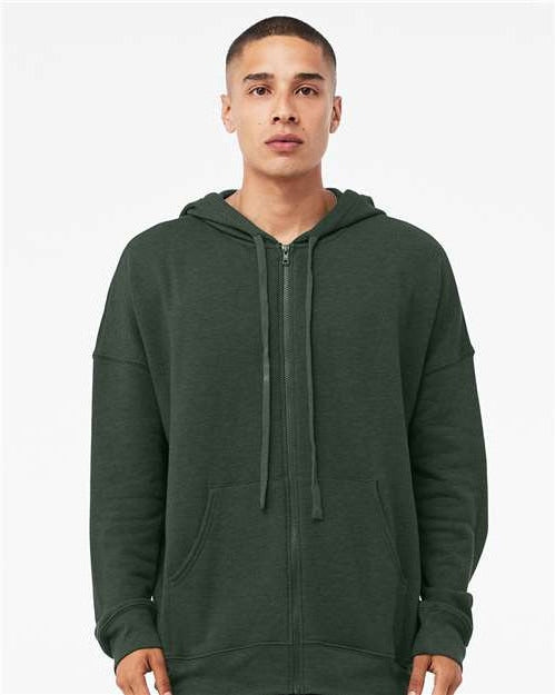 Bella+Canvas Sponge Fleece DTM Full-Zip Hoodie - The Ultimate Comfort Wear