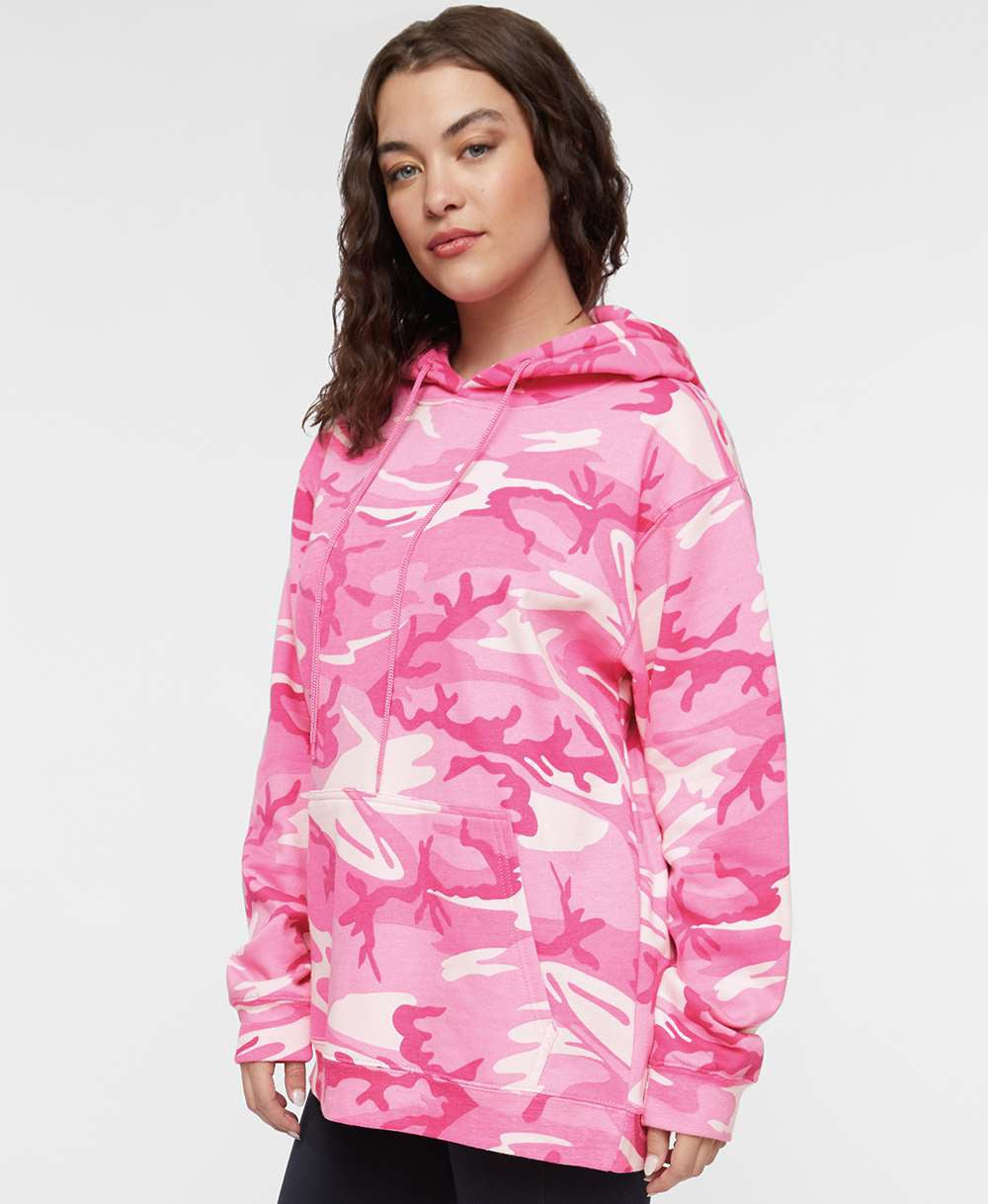 Code Five Camo Pullover Fleece Hoodie - A Must - Have for Outdoor Enthusiasts