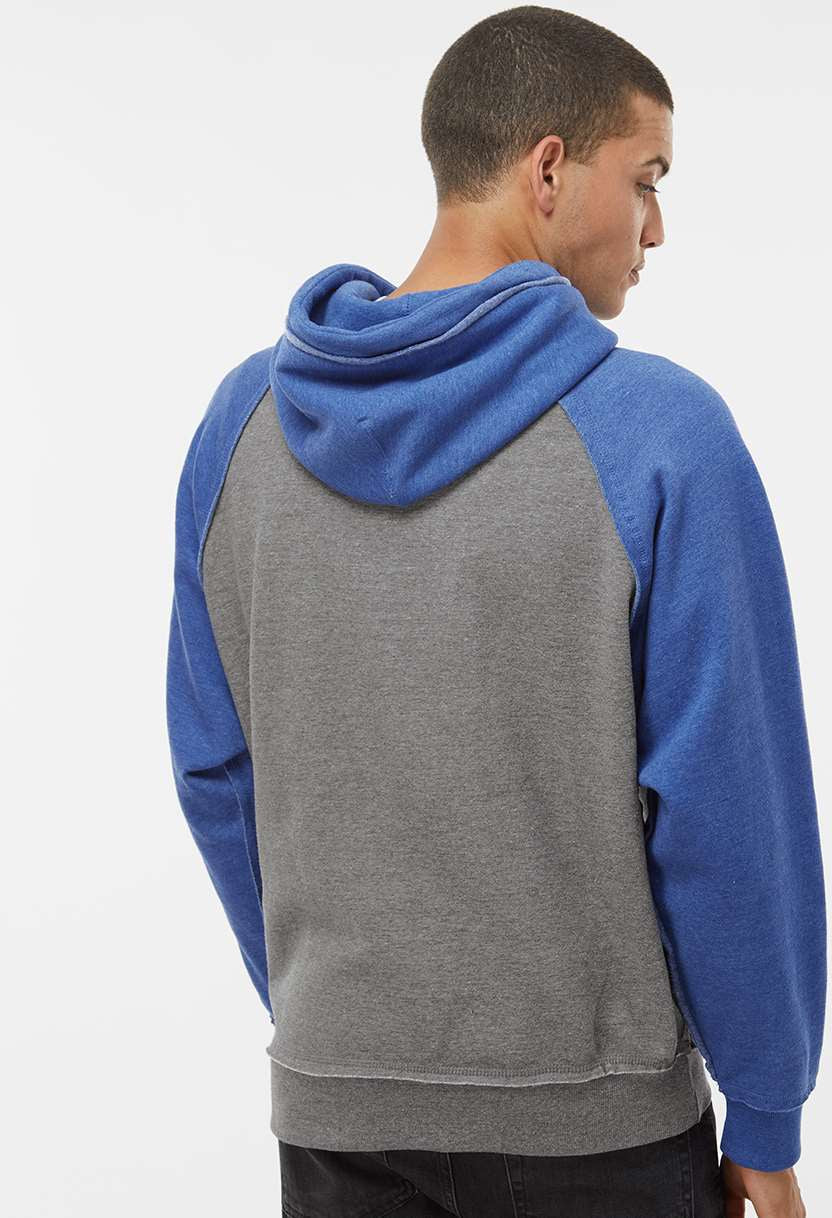 J America Vintage Heather Men's Hooded Sweatshirt - A Fashionable and Durable Choice
