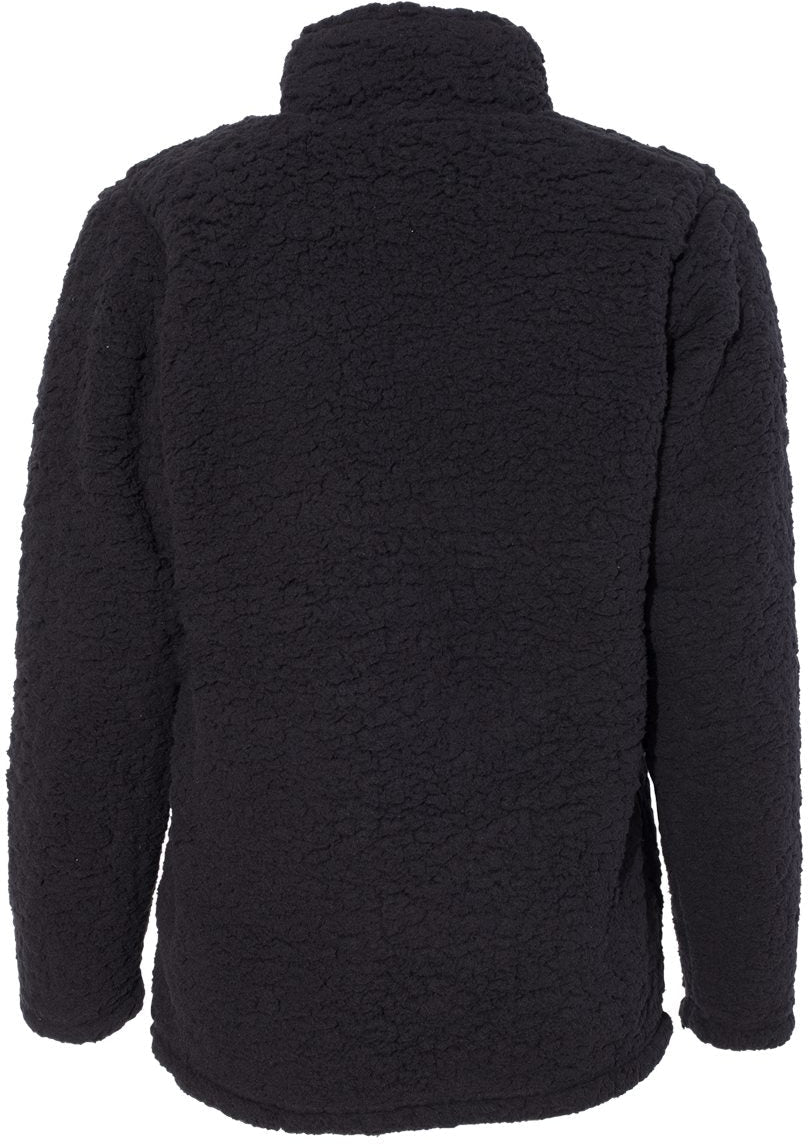 J. America Women's Stunning Sherpa Quarter-Zip Pullover