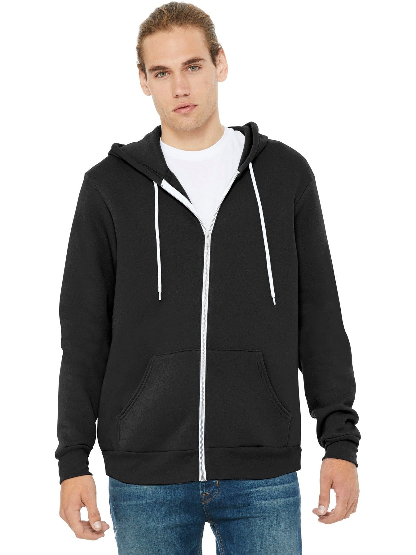Bella+Canvas Sponge Fleece Full-Zip Hoodie - Your Perfect Casual Companion