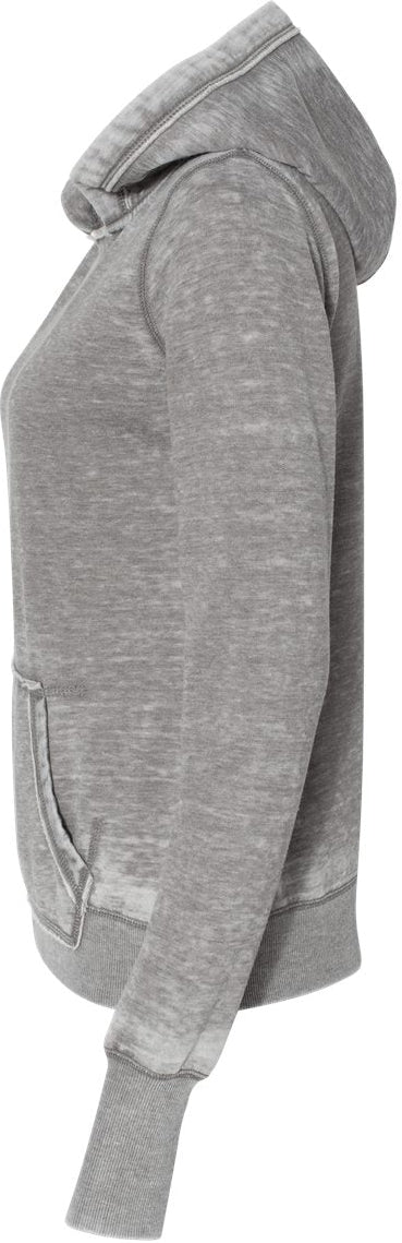 J America Ladies' Enchanting Zen Fleece Hooded Sweatshirt