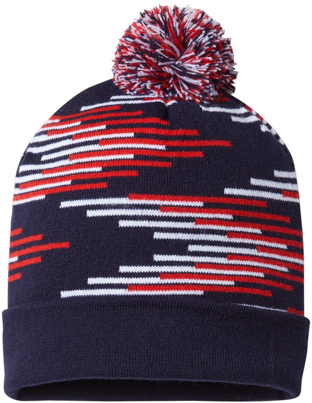 Captain America Inspired USA-Made Bar Beanie - A Must-Have!