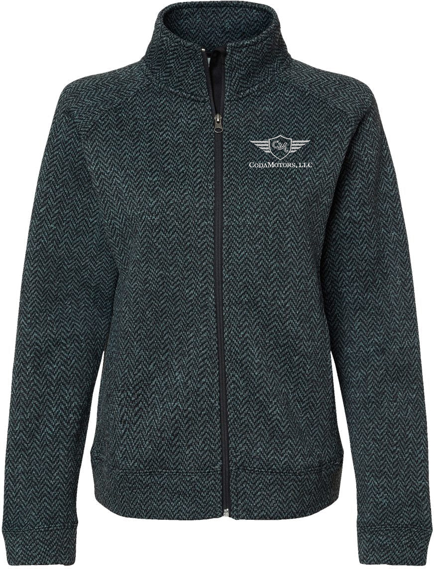 J. America's Irresistible Ladies Traverse Full-Zip Sweatshirt