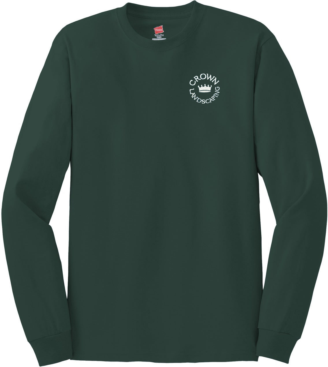 Hanes Authentic 100% Cotton Long Sleeve T-Shirt - Outlet Deal!