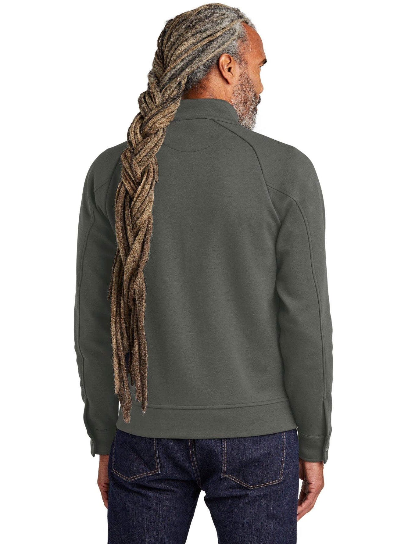 Brooks Brothers Double-Knit Full-Zip Jacket: The Epitome of Casual Cool