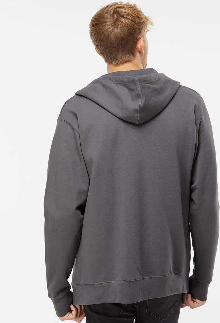 Independent Trading Co. Premium Midweight Full-Zip Hooded Sweatshirt