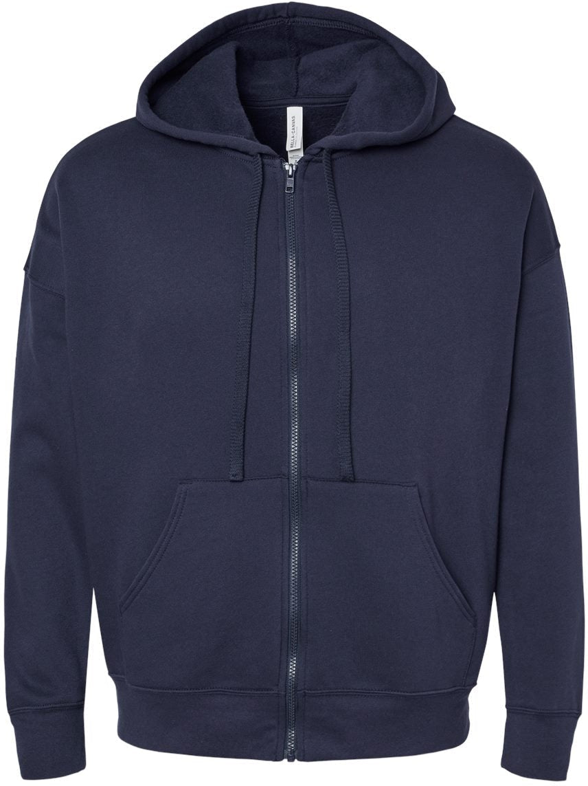 Bella+Canvas Sponge Fleece DTM Full-Zip Hoodie - The Ultimate Comfort Wear