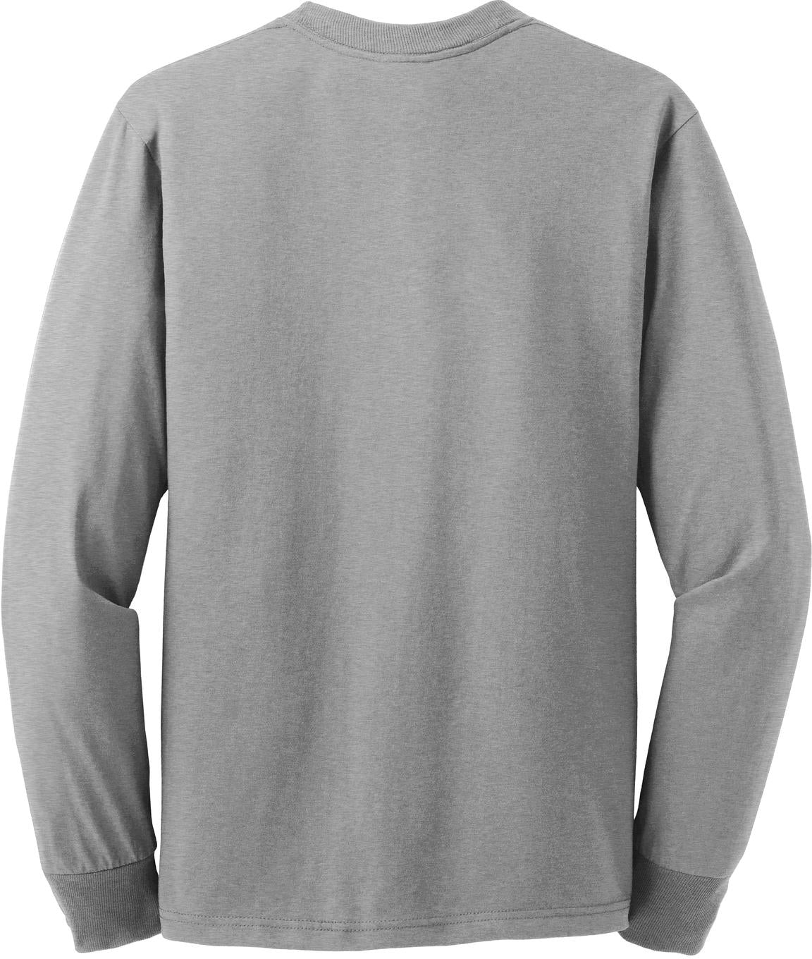 Jerzees Dri-Power 50/50 Cotton/Poly Long Sleeve T-Shirt - Premium Men's Sweatshirt