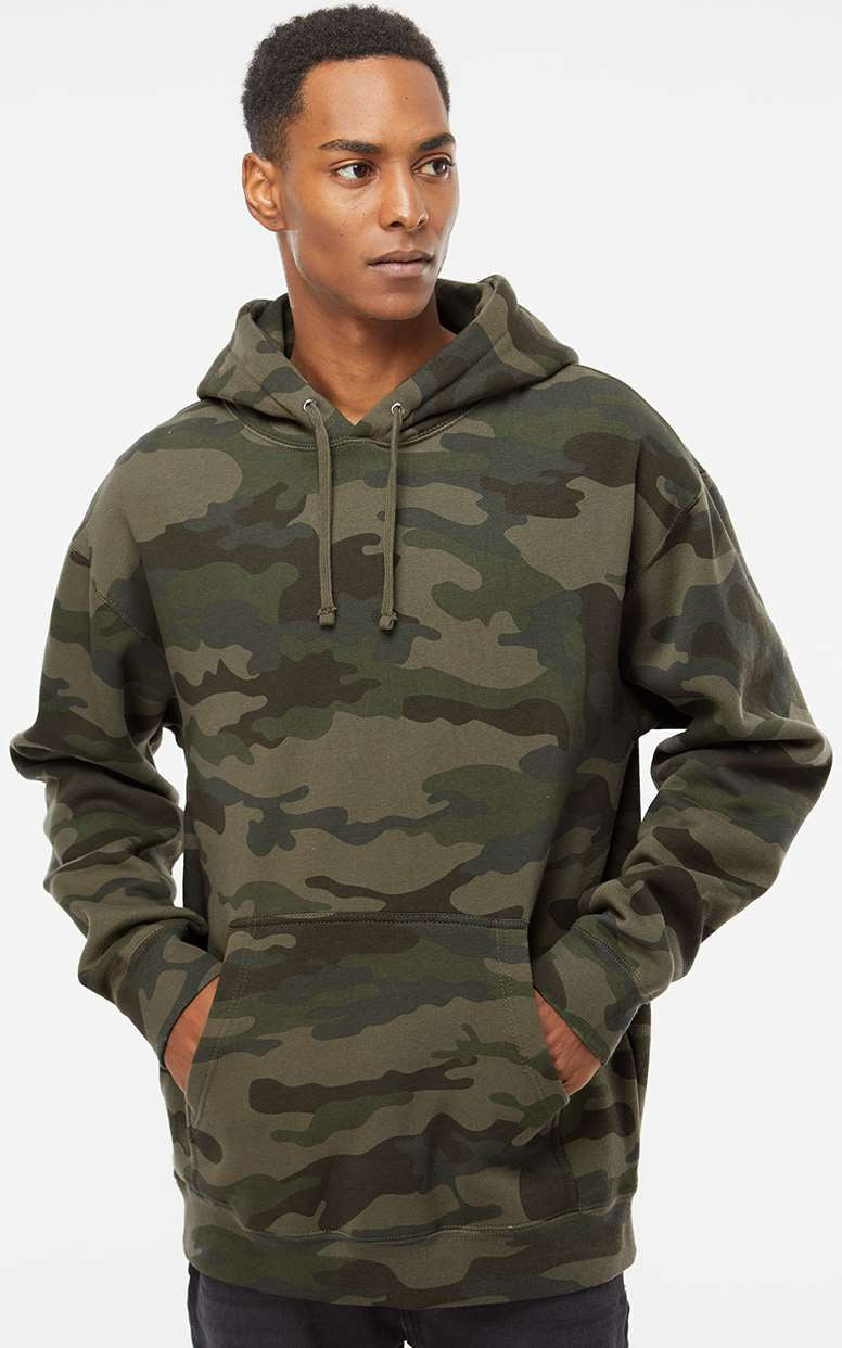 Independent Trading Co. Premium Heavyweight Hooded Sweatshirt for Men