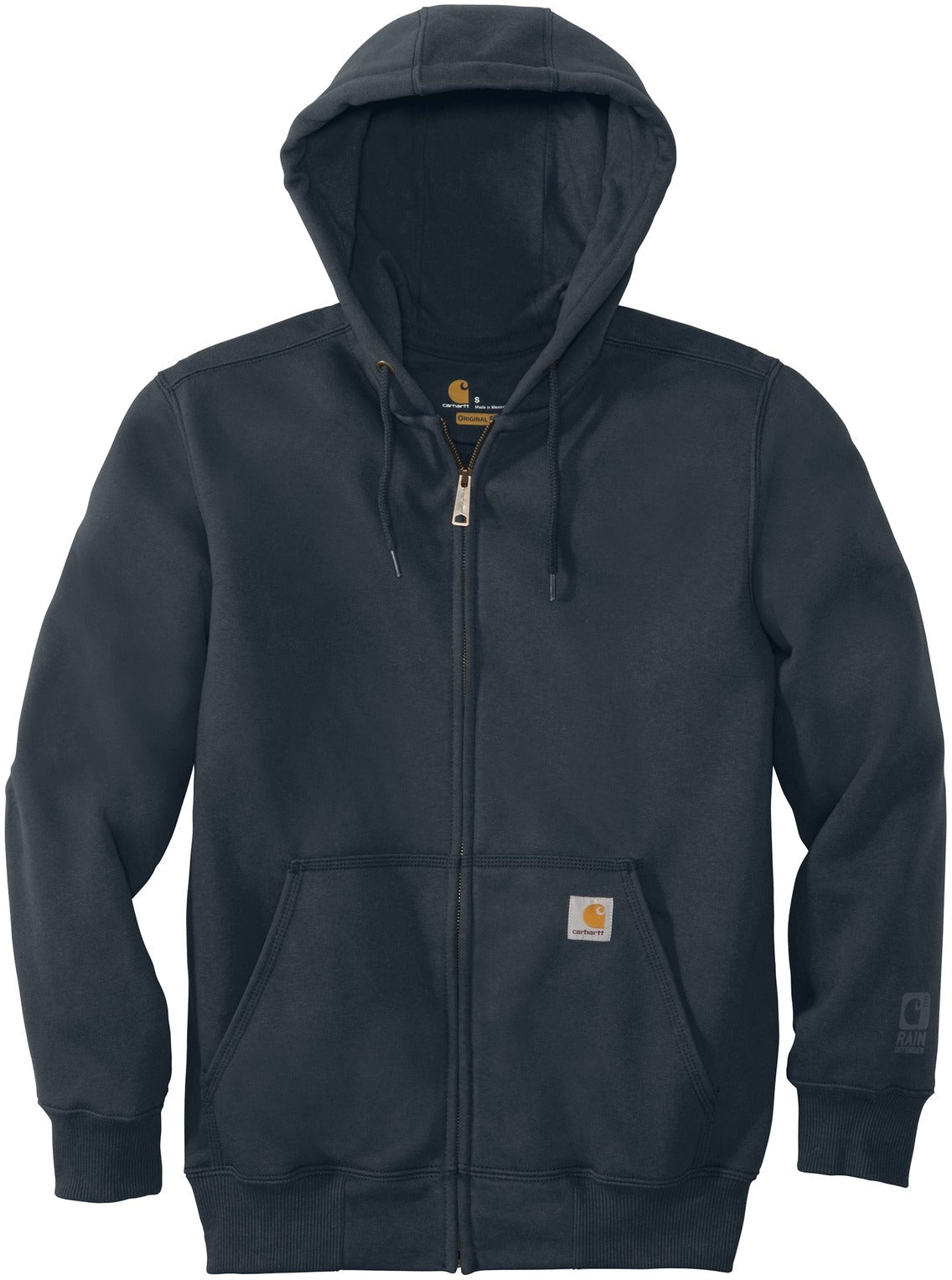 Carhartt Rain Defender Paxton: Heavyweight Hooded Zip-Front Sweatshirt for Tough Jobs
