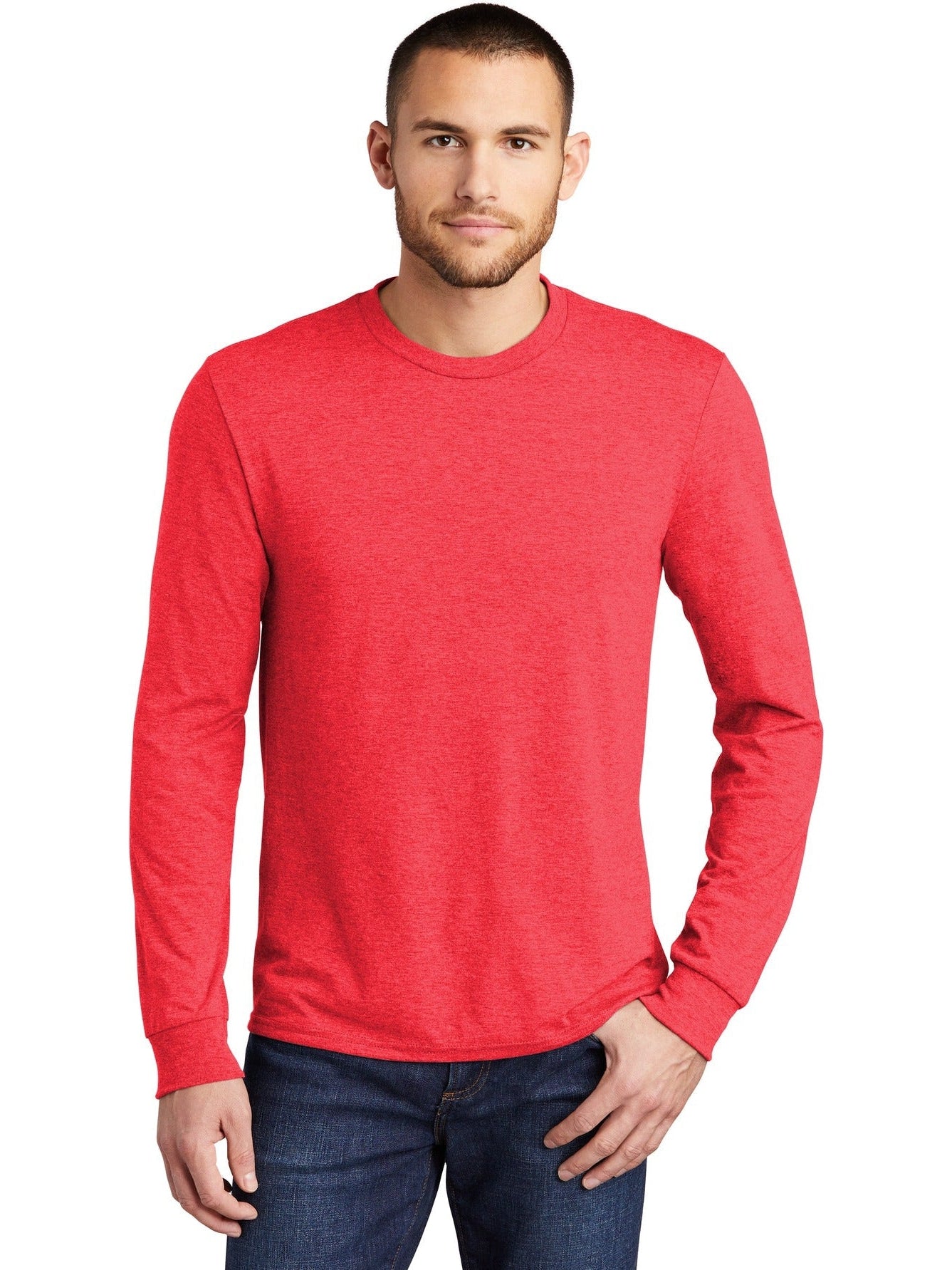 OUTLET - District Perfect Tri Long Sleeve Tee: A Must - Have!