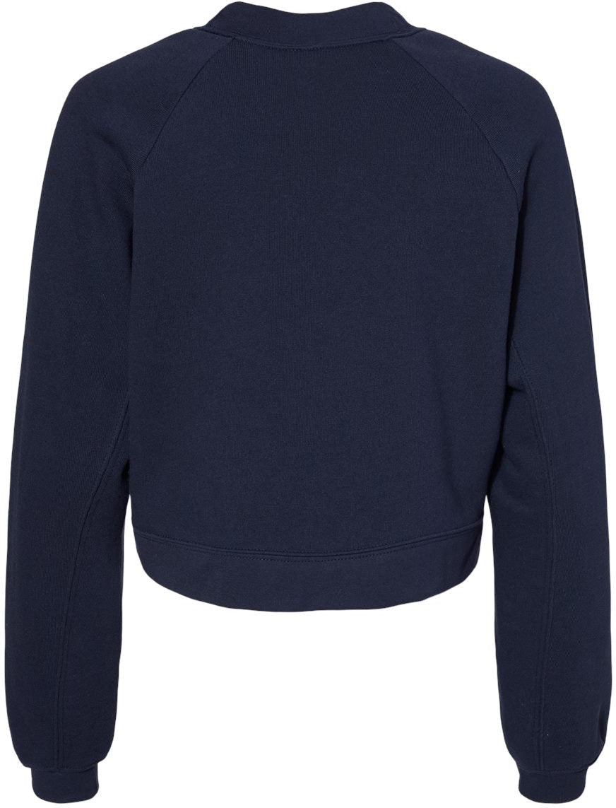 Bella+Canvas Ladies' Stylish Raglan Pullover Fleece - A Must-Have!