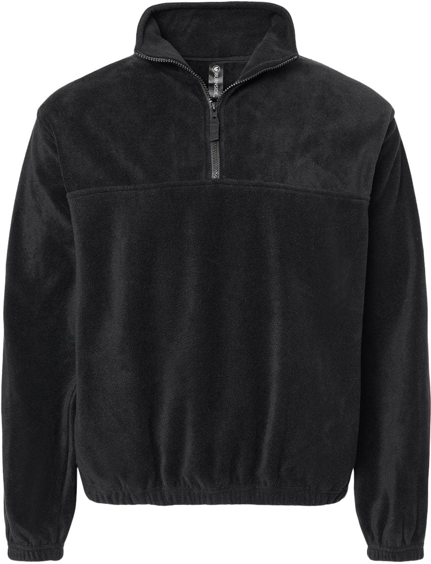 Burnside Polar Fleece Quarter-Zip Pullover: The Ultimate Comfort Gear
