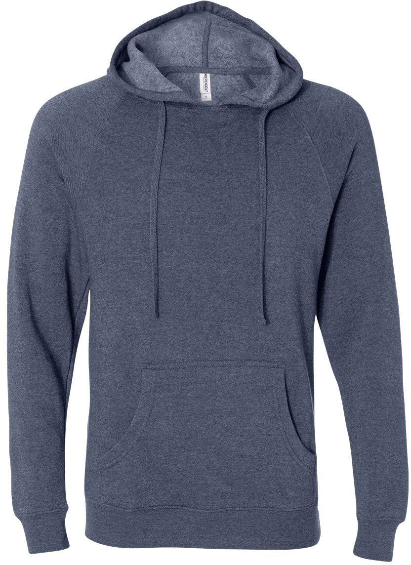 Independent Trading Co. Exclusive Blend Raglan Hooded Sweatshirt - A Must - Have!