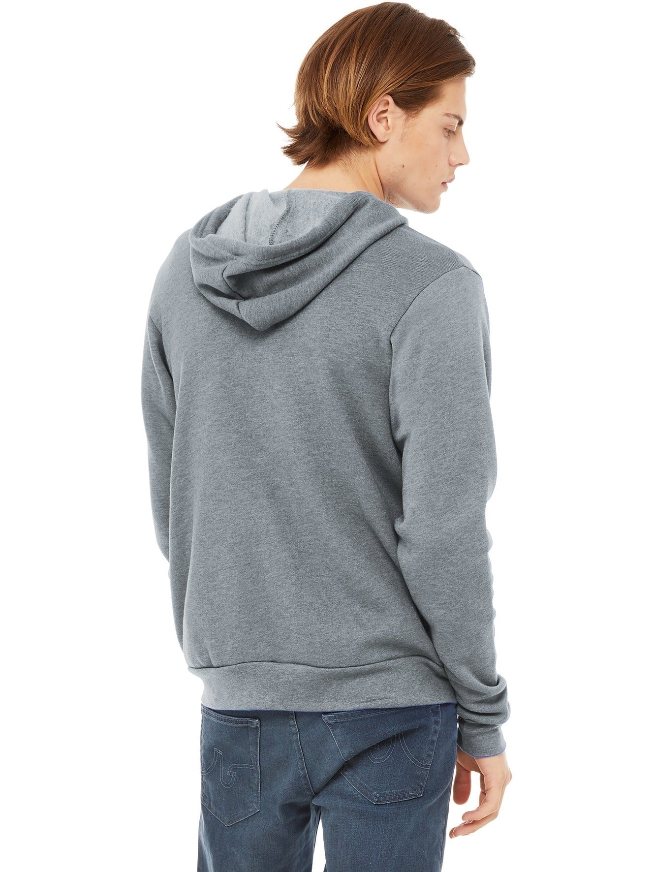 Bella+Canvas Sponge Fleece Full-Zip Hoodie - Your Perfect Casual Companion