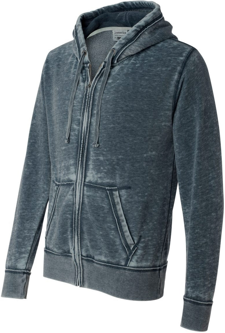 J America Vintage Zen Fleece: The Ultimate Full - Zip Hooded Sweatshirt for Men