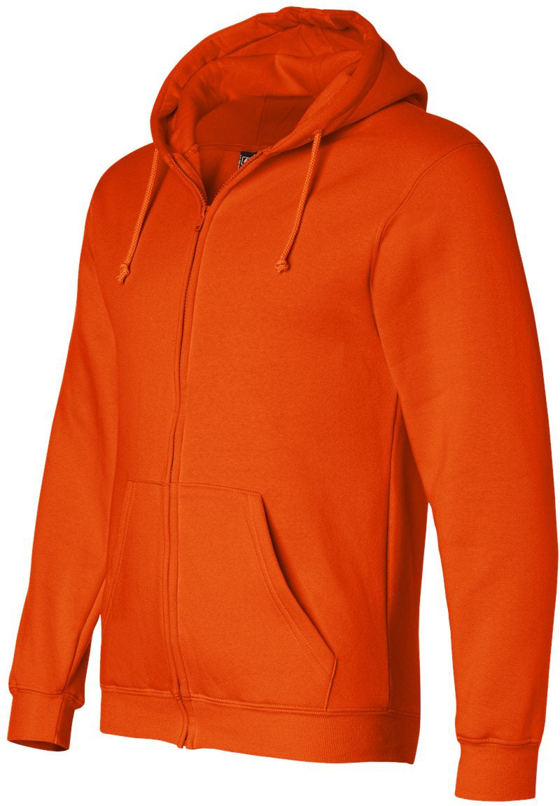 Bayside USA-Made Full-Zip Hooded Sweatshirt: Your Ultimate Cold-Weather Essential