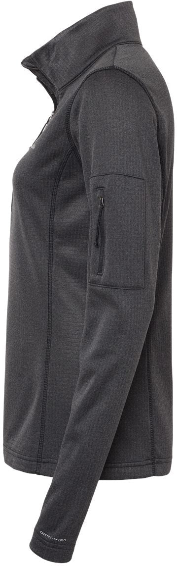 Columbia Ladies' Park View Grid Fleece Half-Zip: Stylish & Functional!