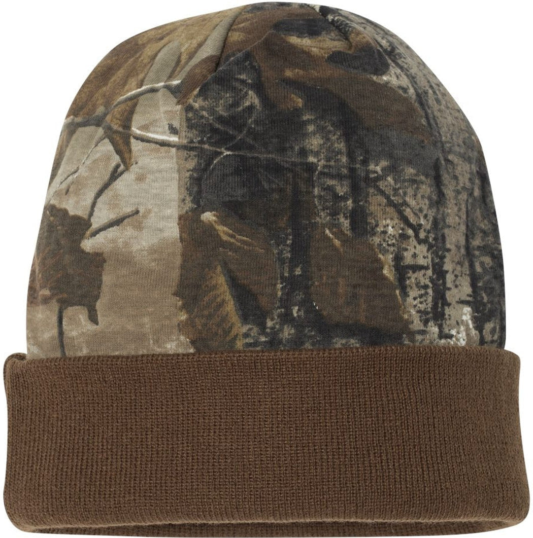 Kati 12 Camo Knit Beanie: Stylish and Comfortable Headwear