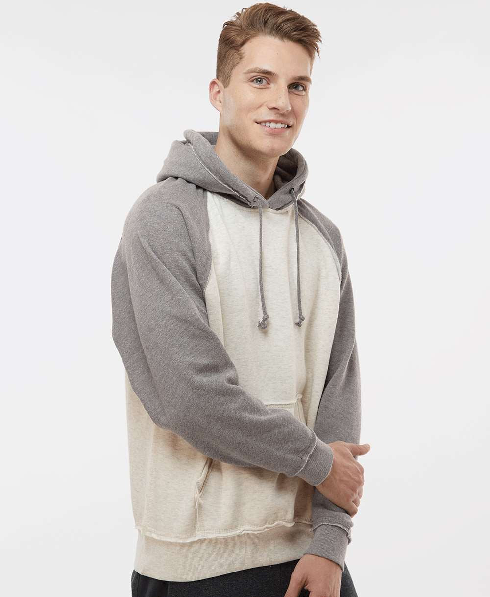 J America Vintage Heather Men's Hooded Sweatshirt - A Fashionable and Durable Choice
