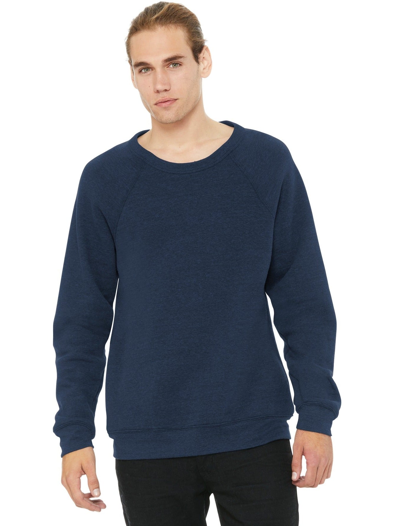Bella + Canvas Sponge Fleece Raglan Sweatshirt - A Must - Have for Cool Days