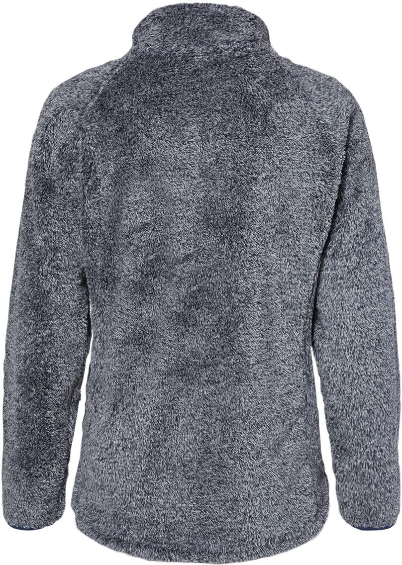J. America Ladies' Enchanting Boundary Shag Frosty Sherpa Full-Zip Jacket