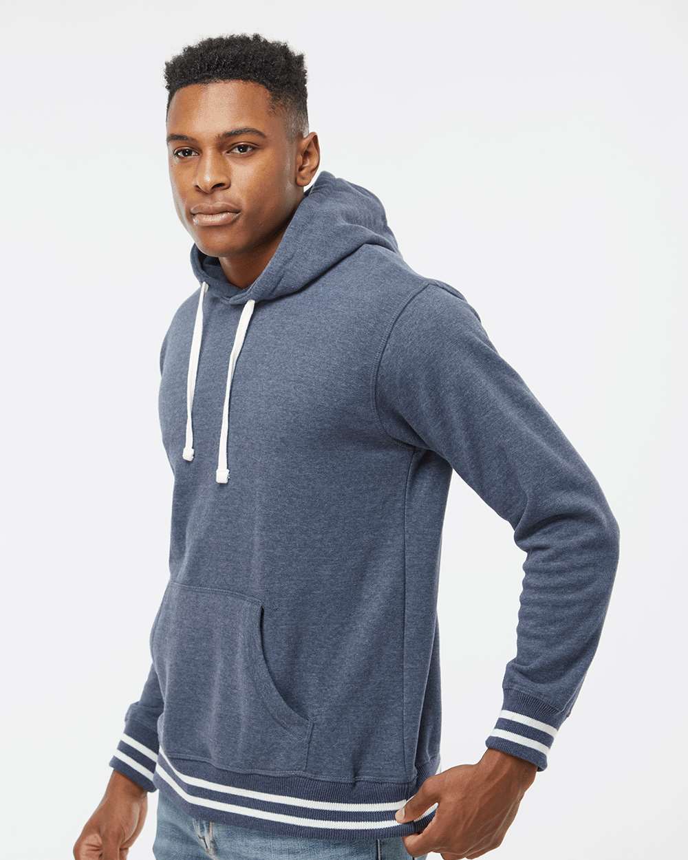 J America Relay Fleece Hooded Sweatshirt: A Must-Have for Men