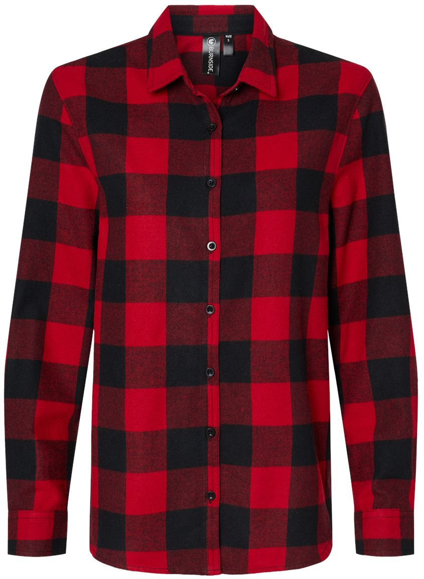 Irresistible Burnside Ladies' Boyfriend Flannel - Grab Yours Now!