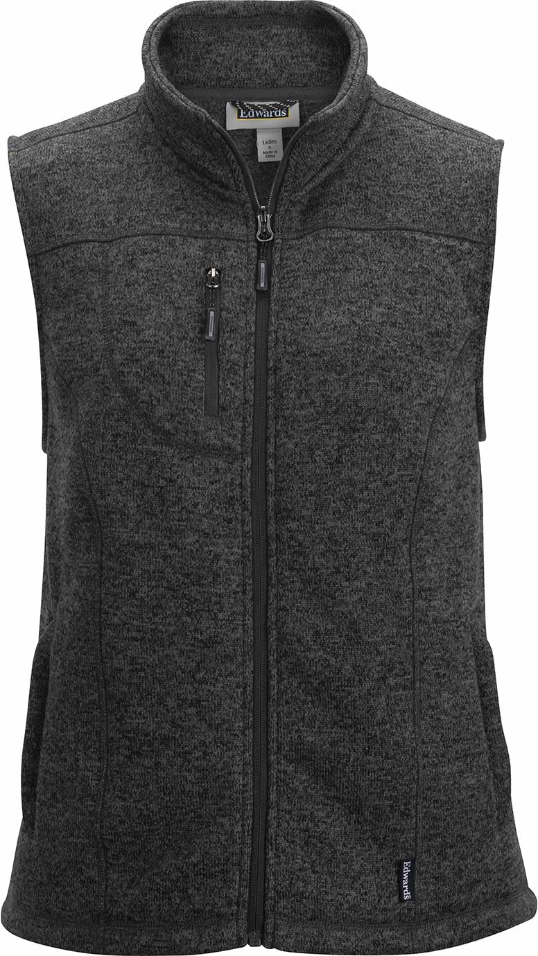 Grab Your Edwards Women's Sweater Knit Fleece Vest at Outlet Prices!