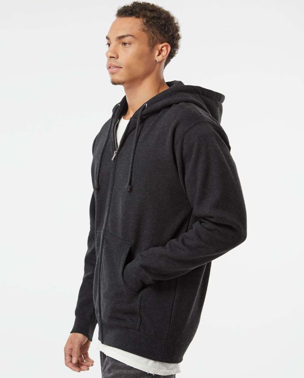 Independent Trading Co. Premium Heavyweight Full-Zip Hooded Sweatshirt