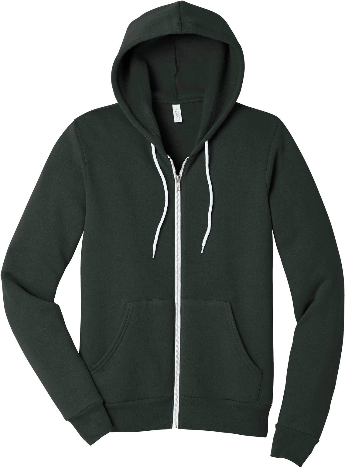 Bella+Canvas Sponge Fleece Full-Zip Hoodie - Your Perfect Casual Companion