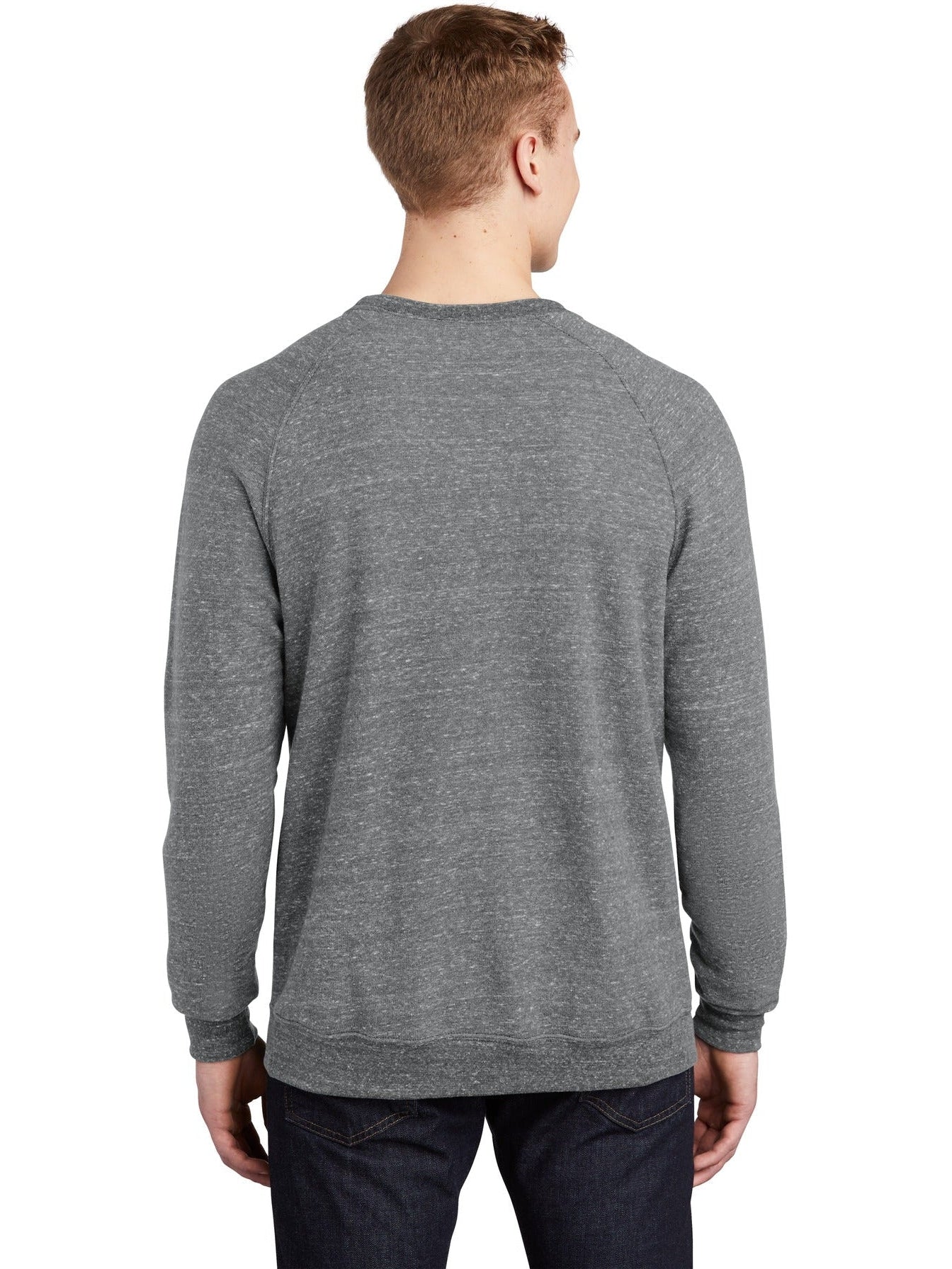 Jerzees Snow Heather French Terry Raglan Crew - The Ultimate Men's Casual Sweatshirt