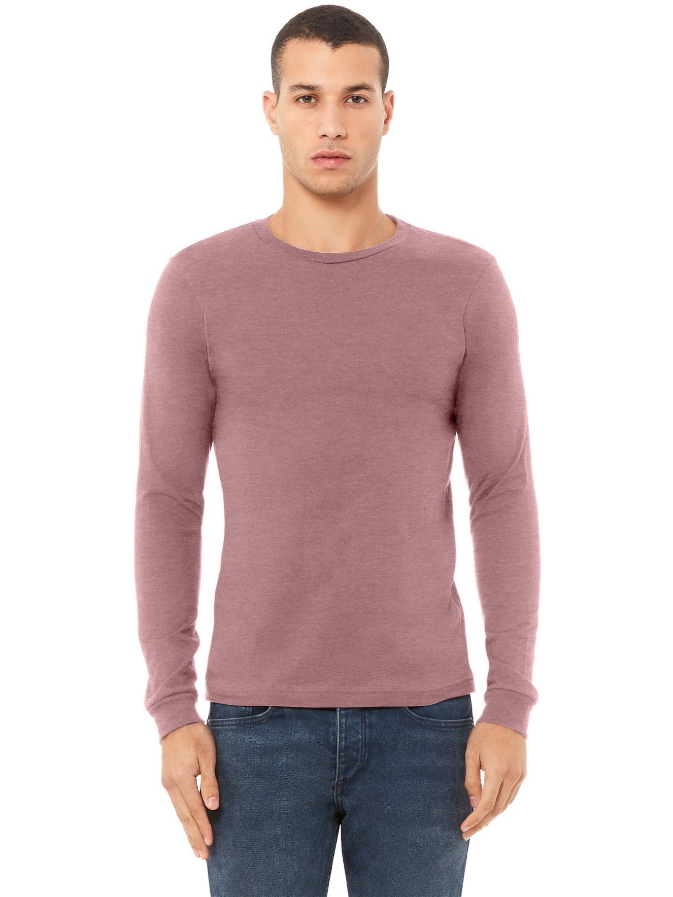 Bella+Canvas Unisex Heather CVC Long Sleeve Tee - Your Ideal Everyday Top