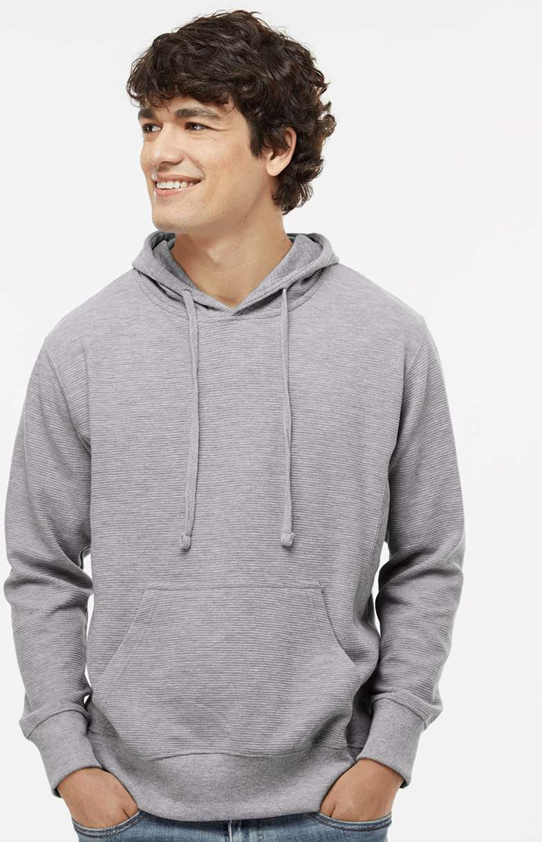 J. America's Stunning Ripple Fleece Hooded Sweatshirt - A Must-Have!