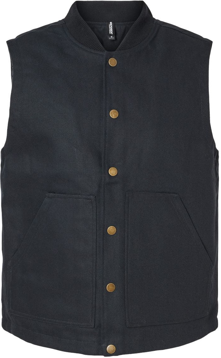 Independent Trading Co. Premium Insulated Canvas Work Vest - A Must-Have for Hard Workers!