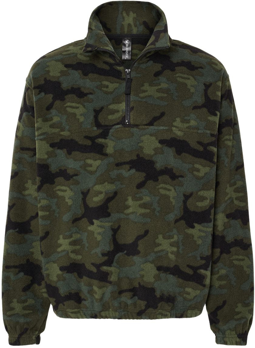 Burnside Polar Fleece Quarter-Zip Pullover: The Ultimate Comfort Gear