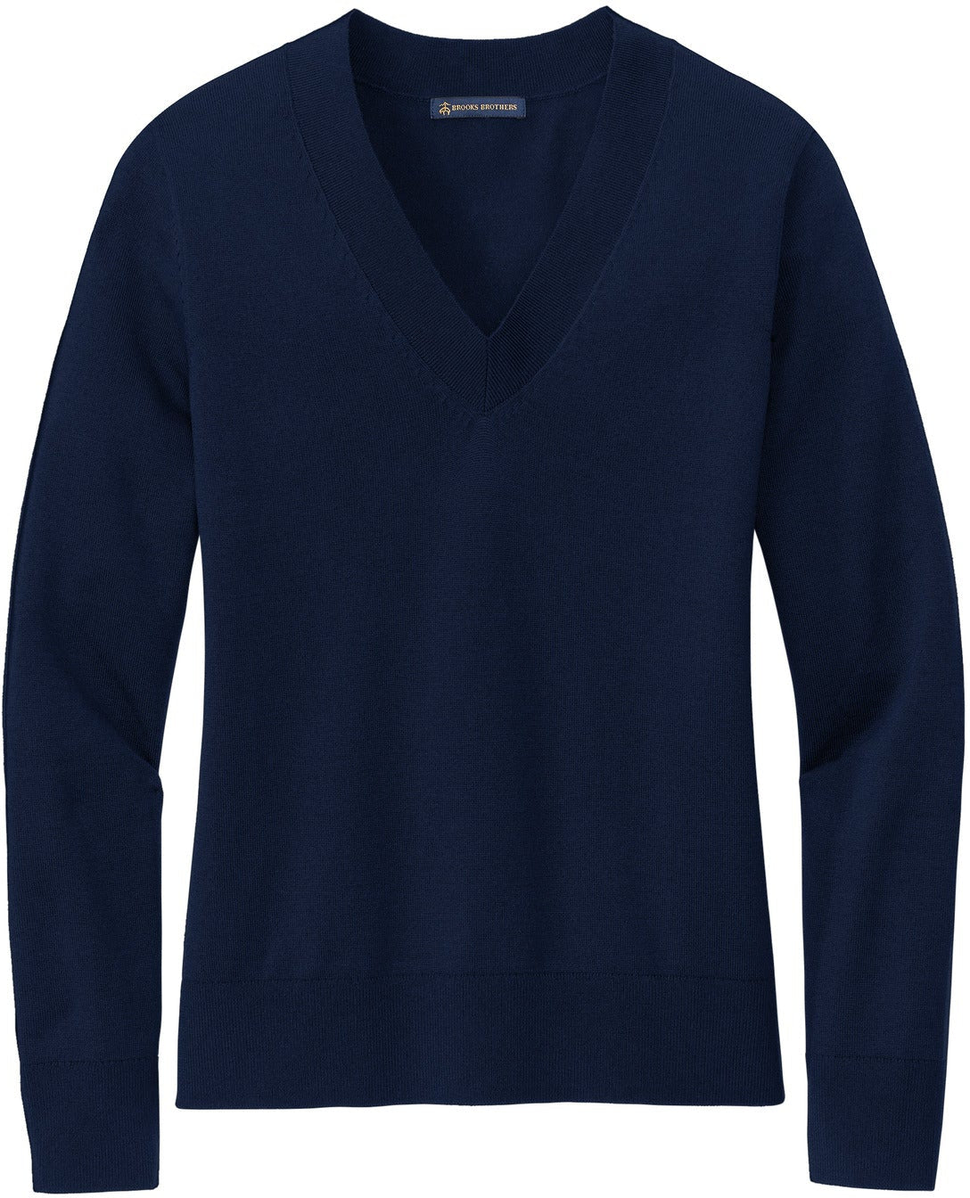 Brooks Brothers Women's Irresistible Cotton Stretch V-Neck Sweater