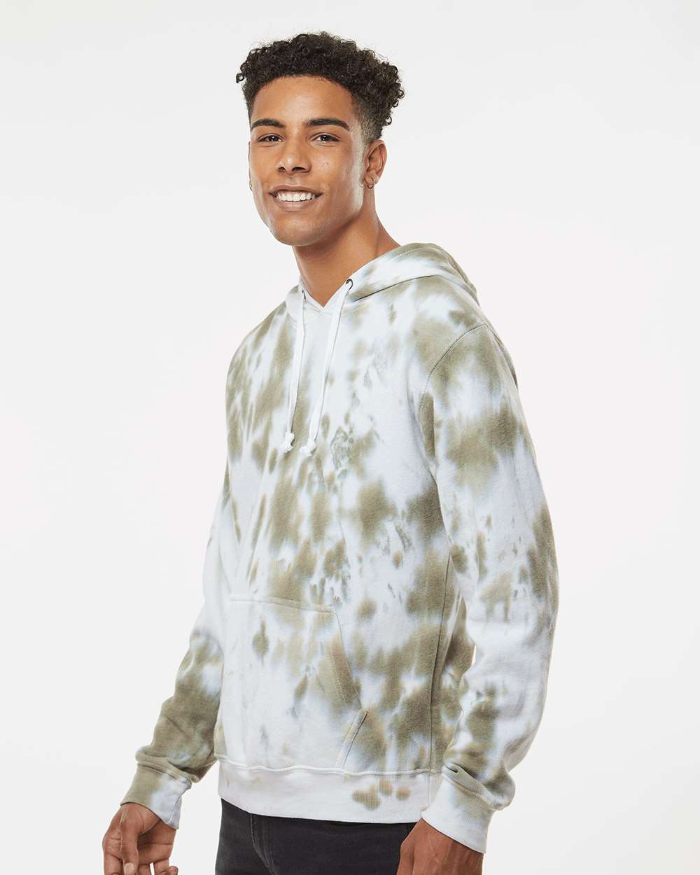 J. America's Stunning Tie - Dyed Fleece Hooded Sweatshirt